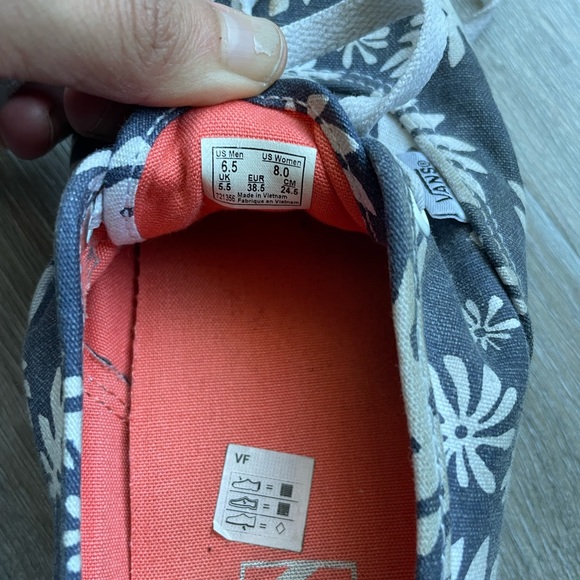 Vans foliage leaf pattern - Picture 3 of 5